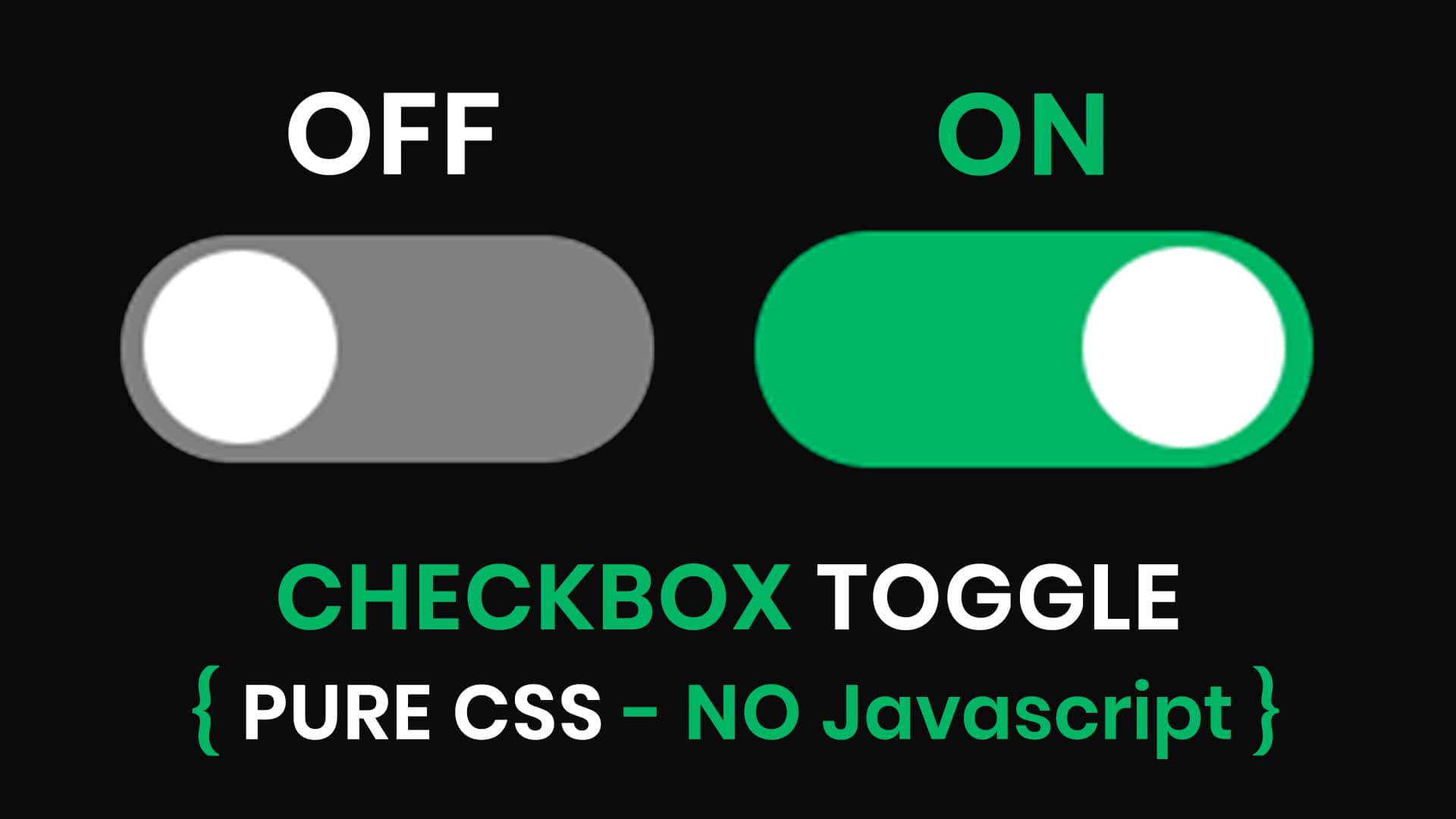 html css toggle button example